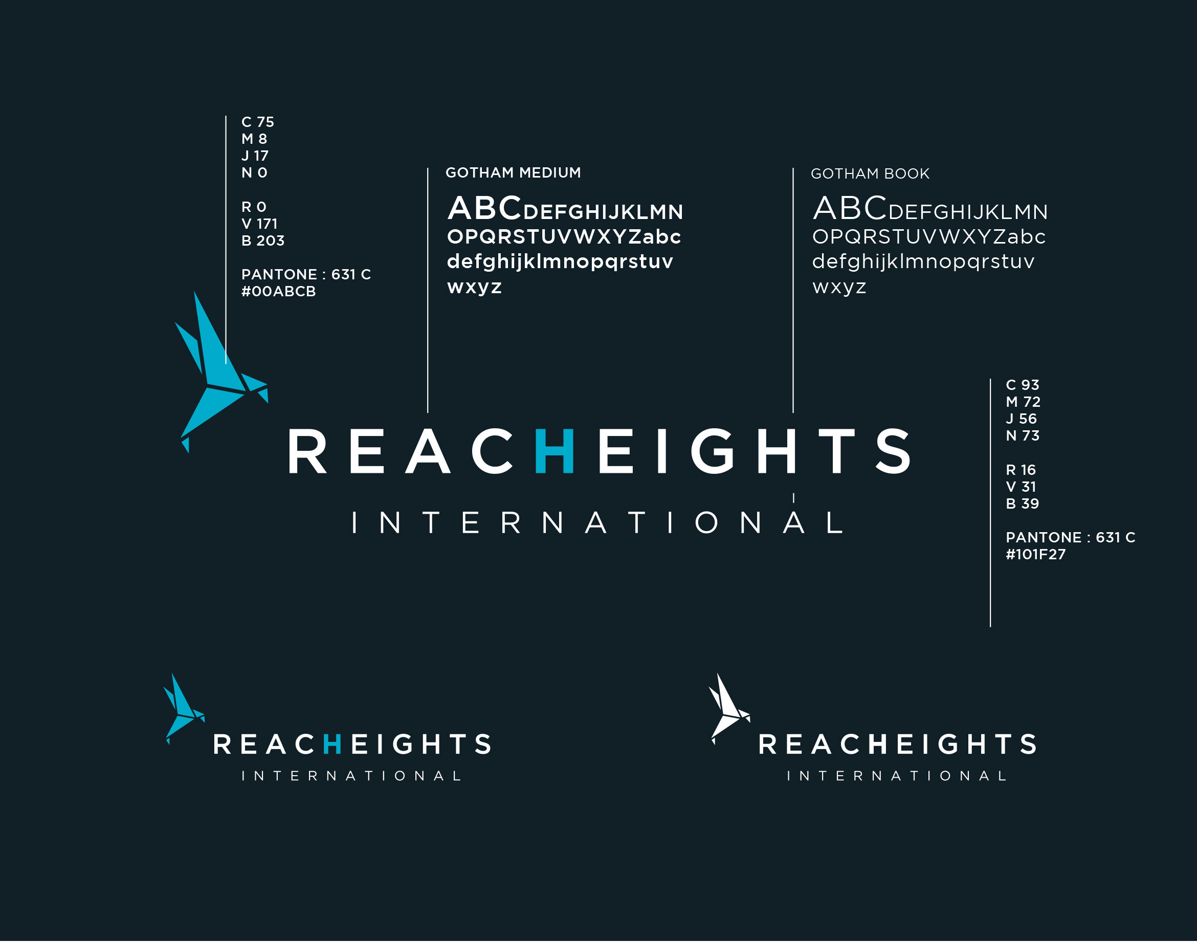 Reach heights - Visual identity